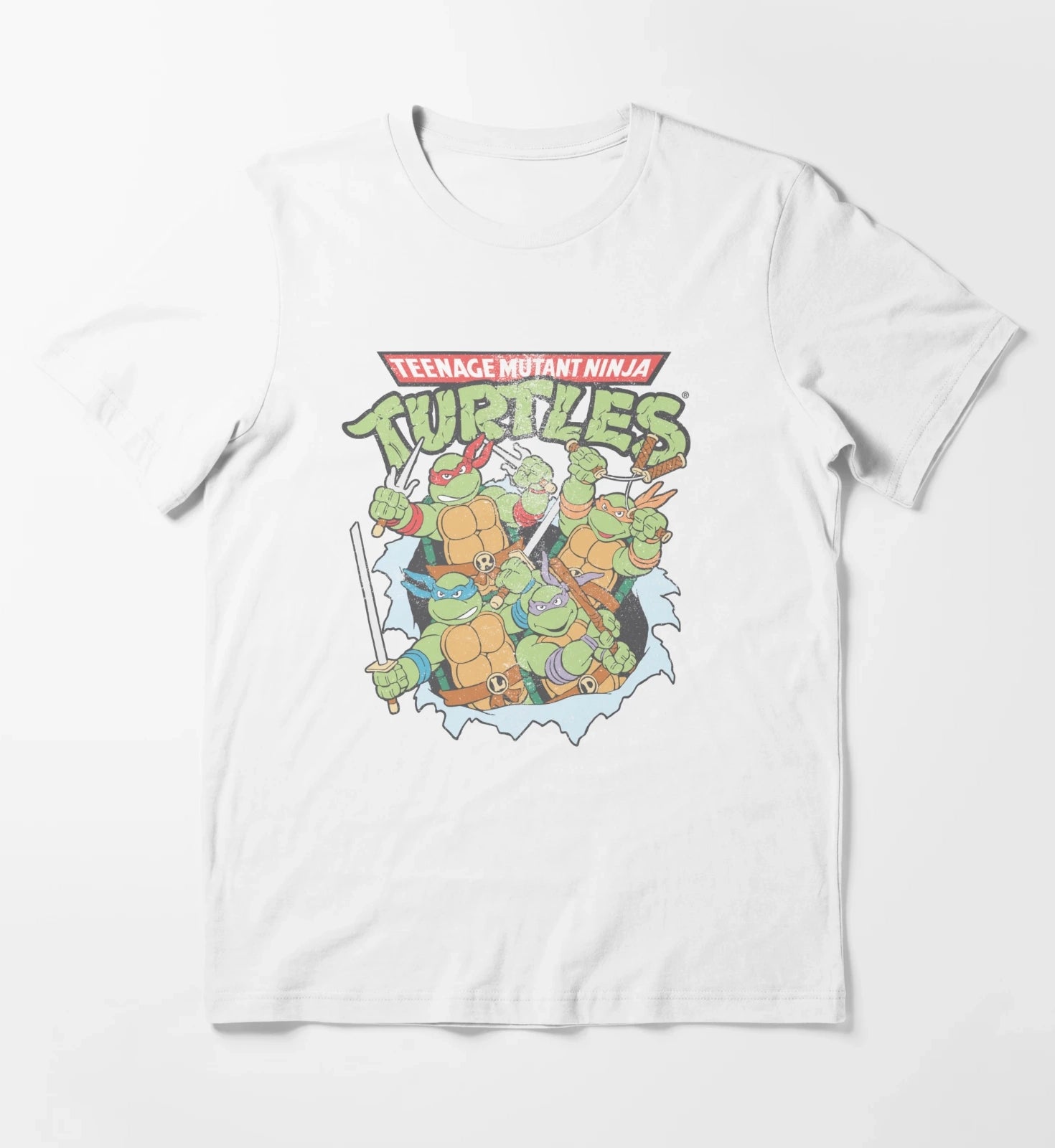 Teenage Mutant Ninja Turtles Breakthrough Group T-Shirt White