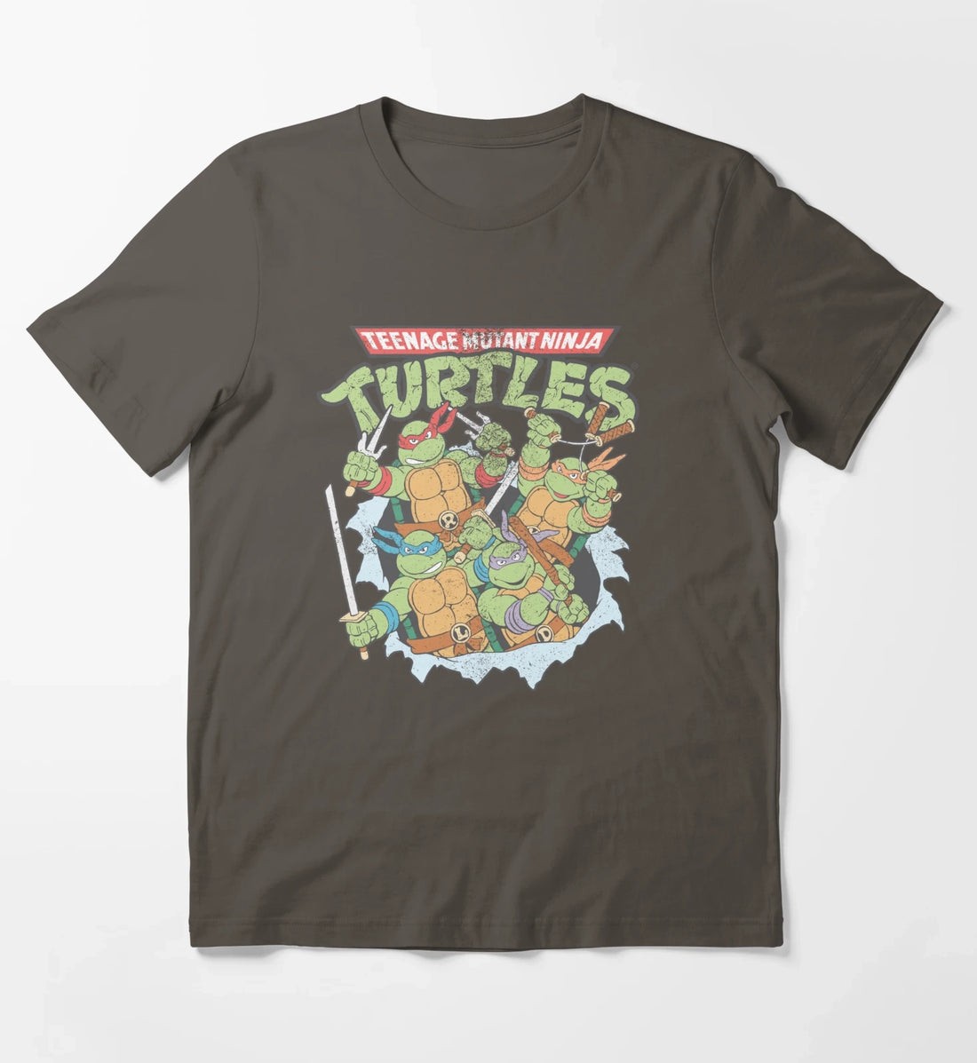 Teenage Mutant Ninja Turtles Breakthrough Group T-Shirt Dark Grey