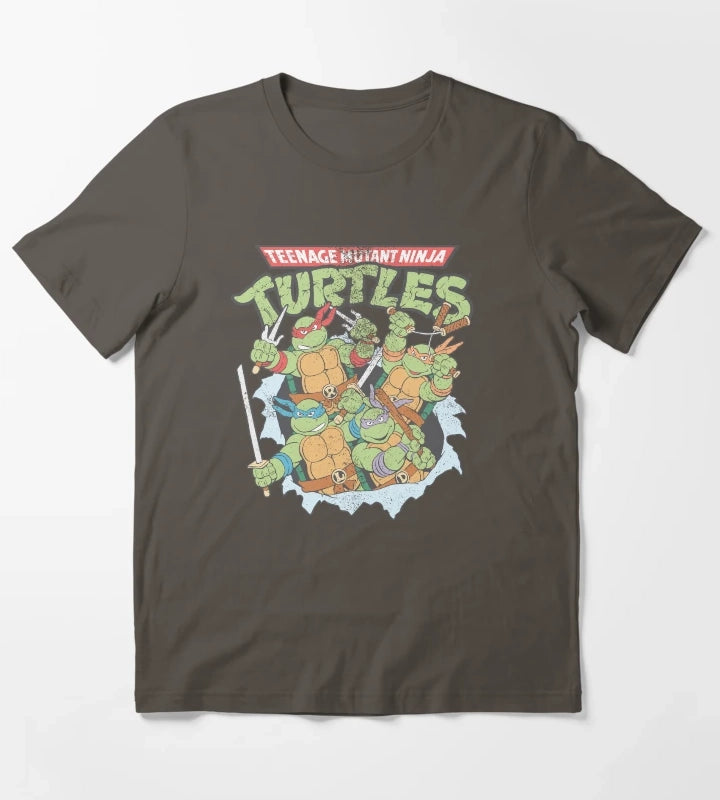 Teenage Mutant Ninja Turtles Breakthrough Group T-Shirt Dark Grey