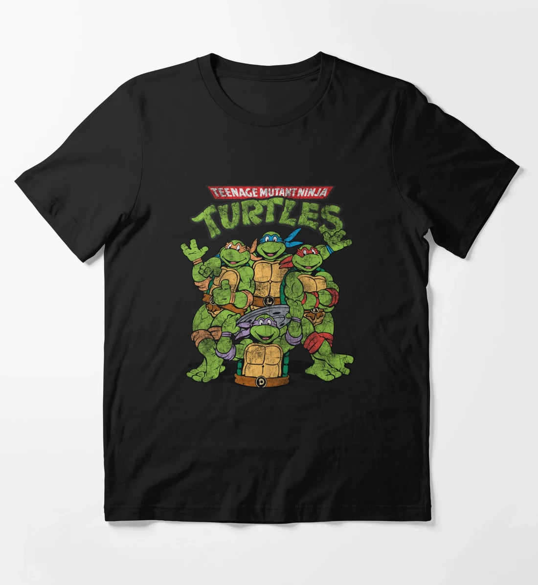 Teenage Mutant Ninja Turtles Classic Retro Logo T-Shirt