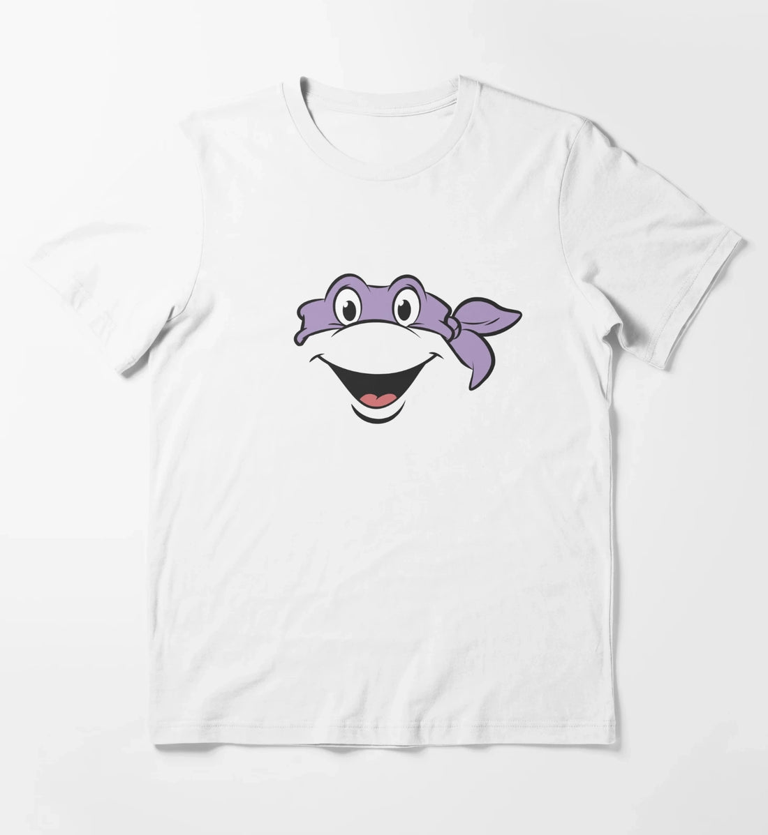Teenage Mutant Ninja Turtles Donatello Big Face Costume T-Shirt White