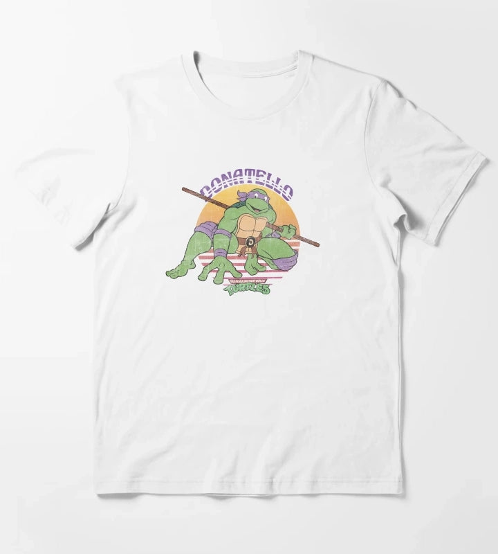 Teenage Mutant Ninja Turtles Donatello Sun T-Shirt White