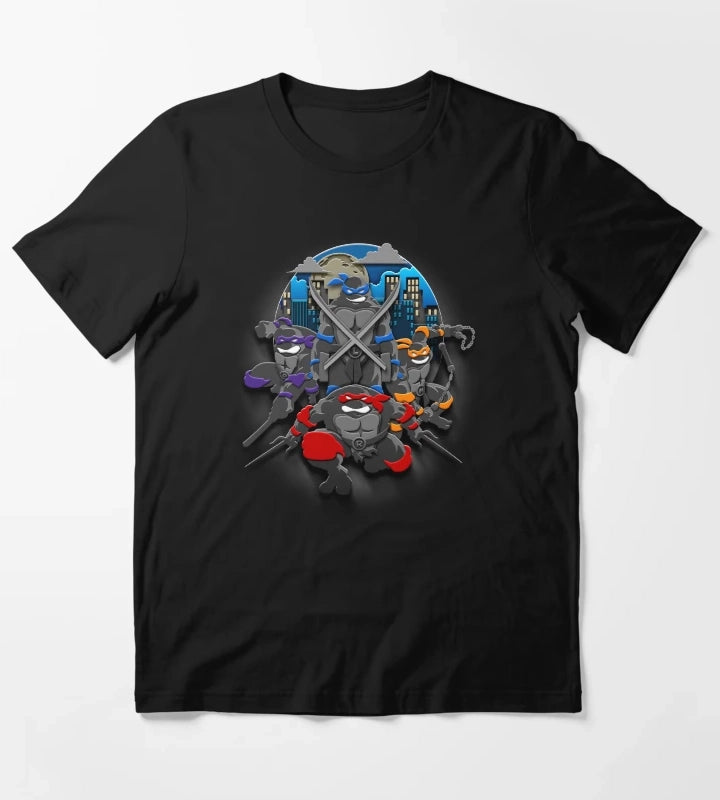 Teenage Mutant Ninja Turtles Heroes In A Shell Group T-Shirt