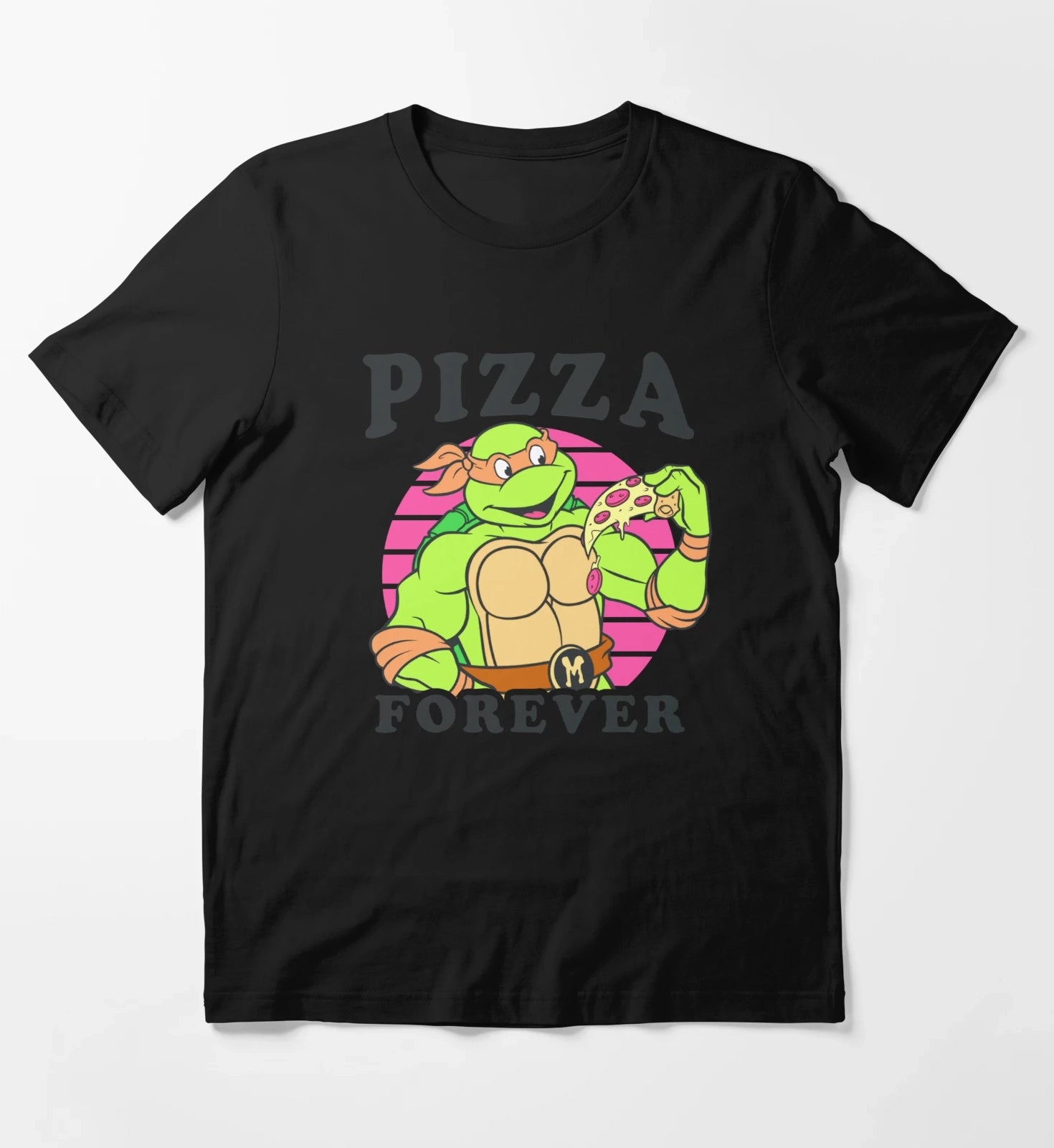 Teenage Mutant Ninja Turtles Michelangelo Pizza Forever T-Shirt