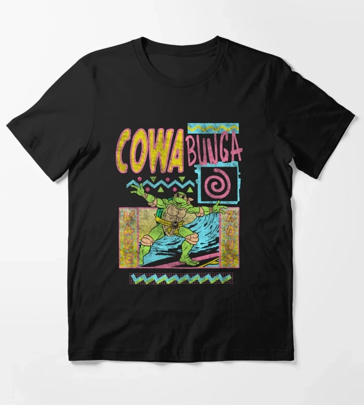 Teenage Mutant Ninja Turtles Michelangelo Retro Surfin T-Shirt