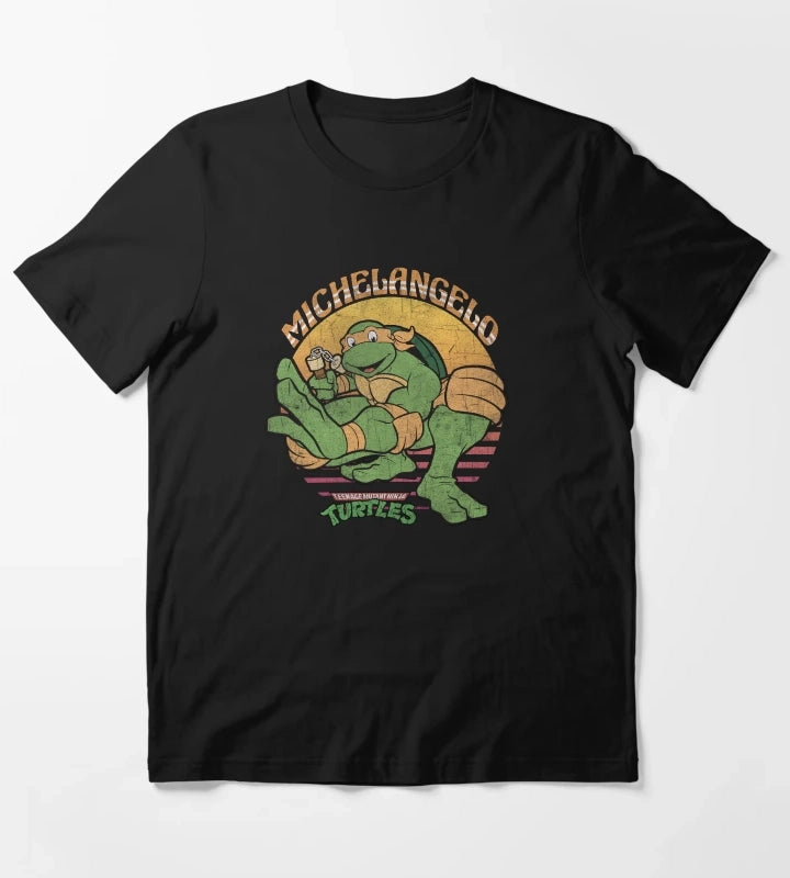 Teenage Mutant Ninja Turtles Michelangelo Sun T-Shirt