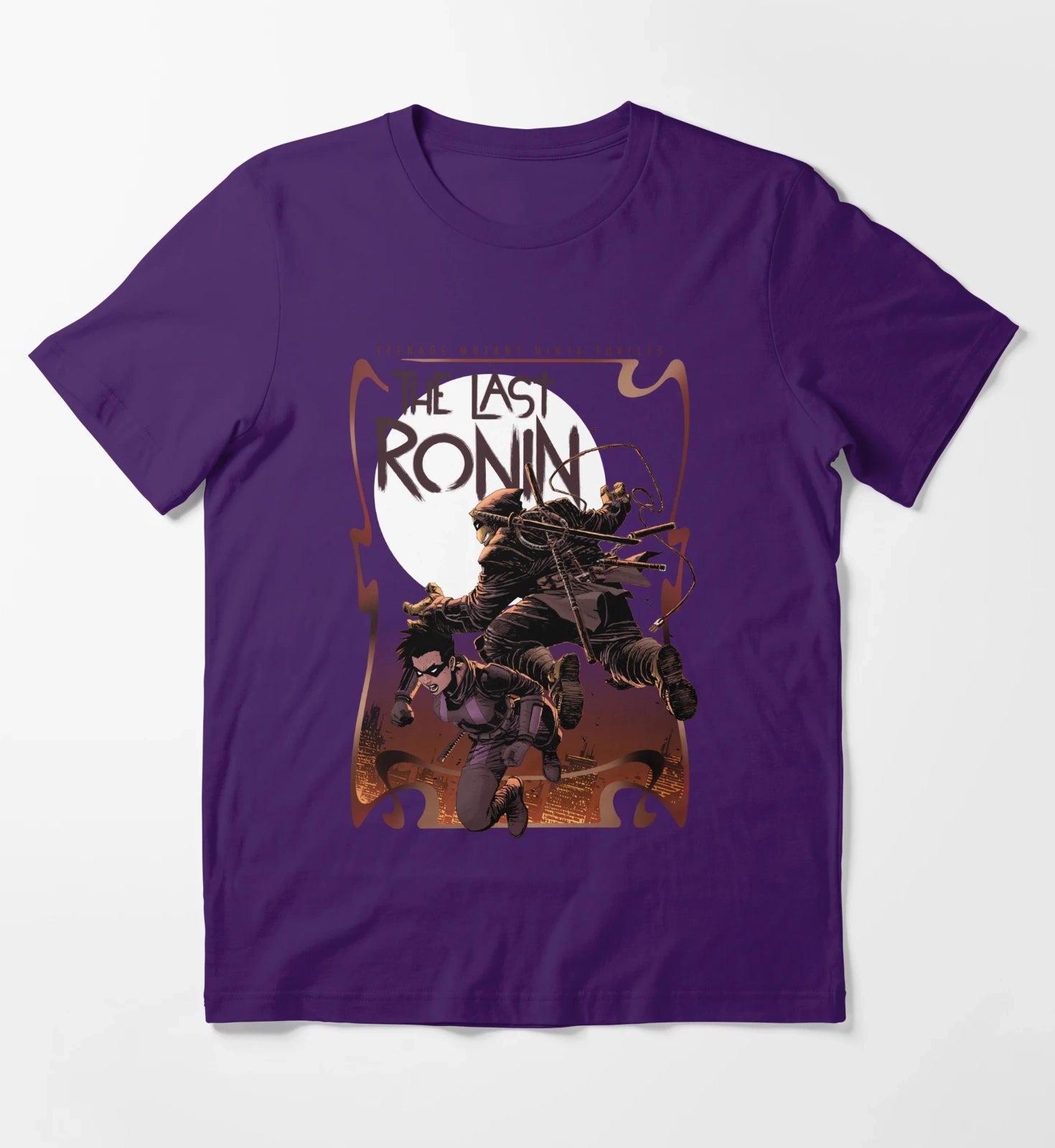 Teenage Mutant Ninja Turtles Mickey And Casey Poster T-Shirt Purple