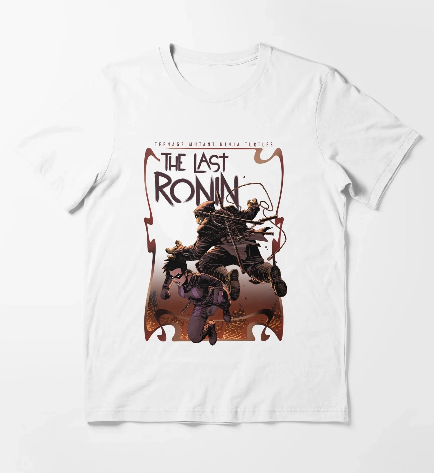Teenage Mutant Ninja Turtles Mickey And Casey Poster T-Shirt White