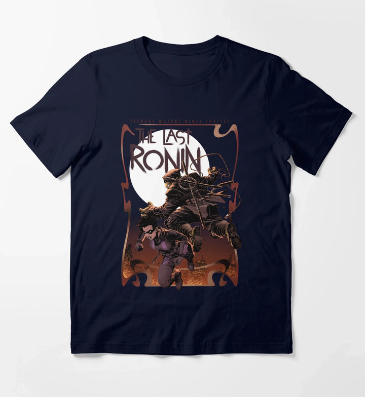 Teenage Mutant Ninja Turtles Mickey And Casey Poster T-Shirt Navy