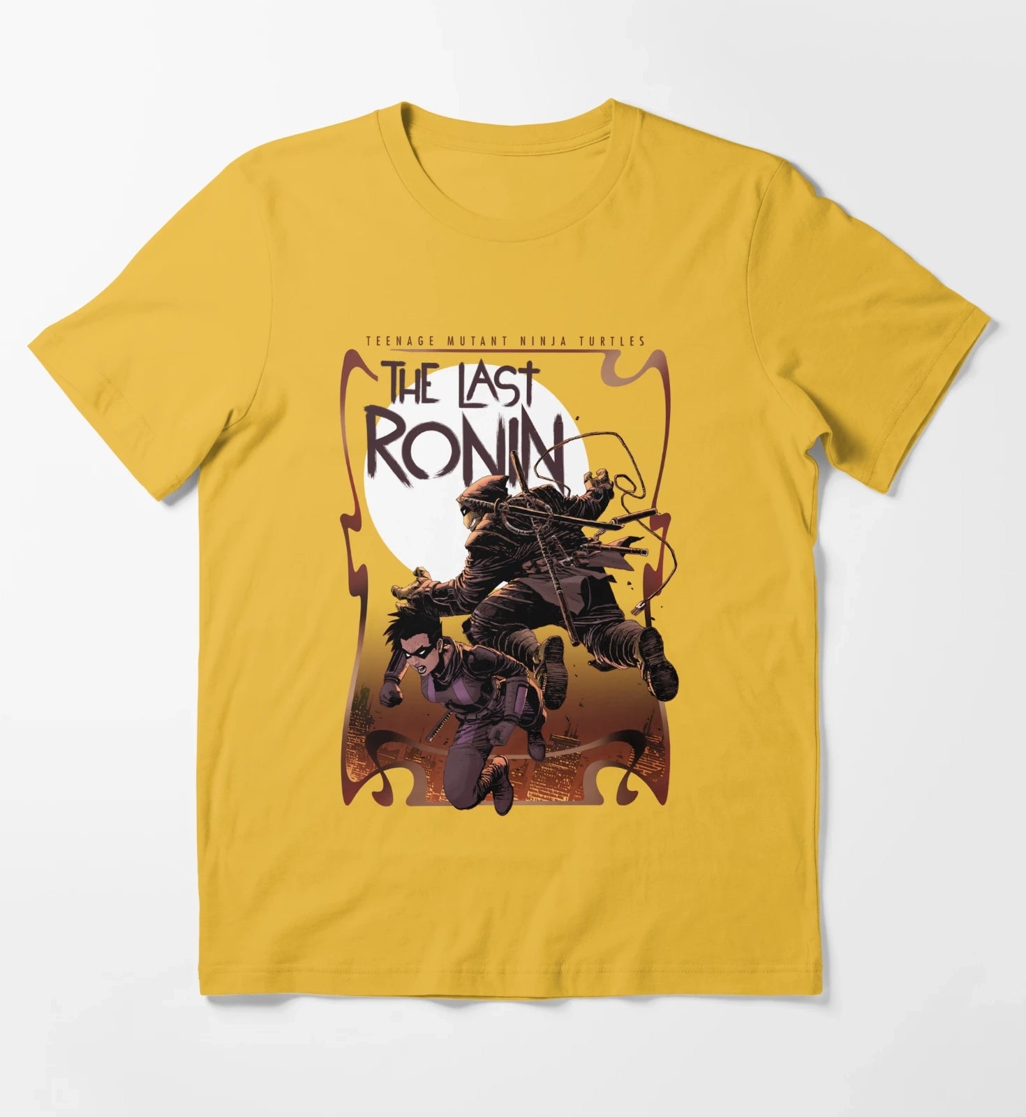 Teenage Mutant Ninja Turtles Mickey And Casey Poster T-Shirt Yellow