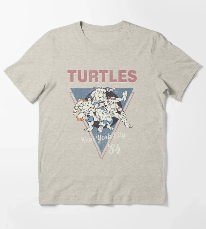 Teenage Mutant Ninja Turtles New York 84 V2 T-Shirt Cream
