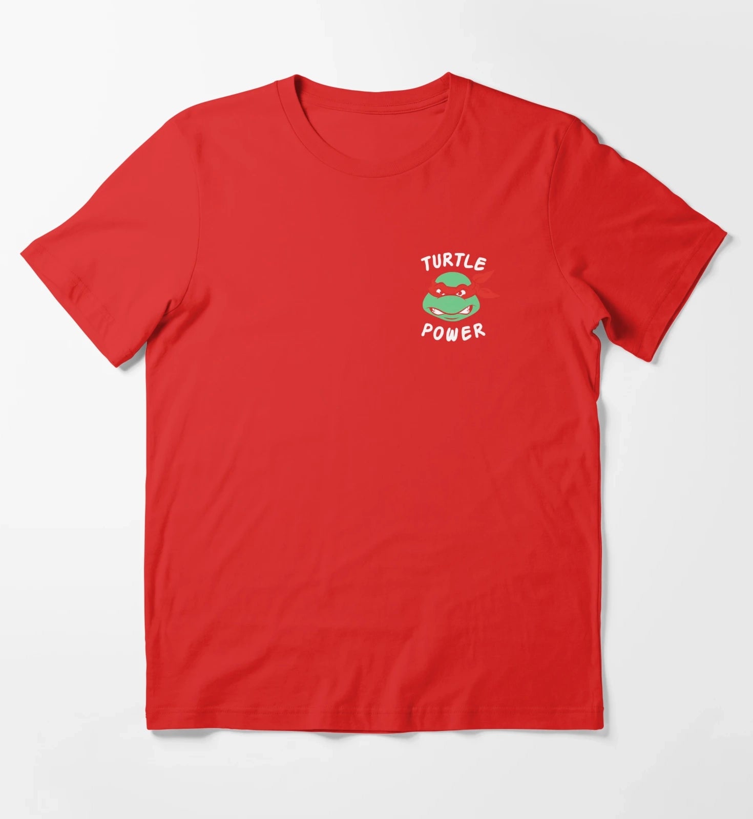 Teenage Mutant Ninja Turtles Raphael Turtle Power Pocket T-Shirt Red