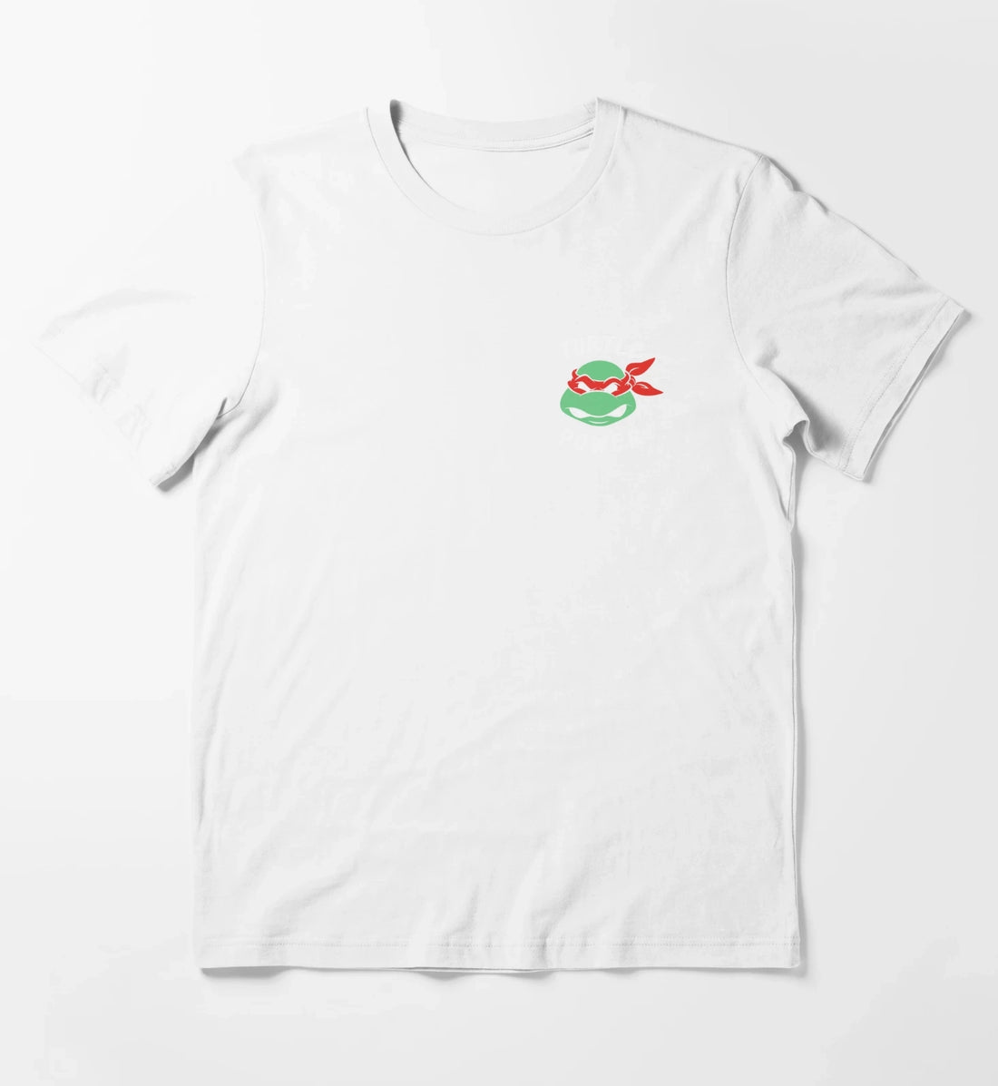 Teenage Mutant Ninja Turtles Raphael Turtle Power Pocket T-Shirt White