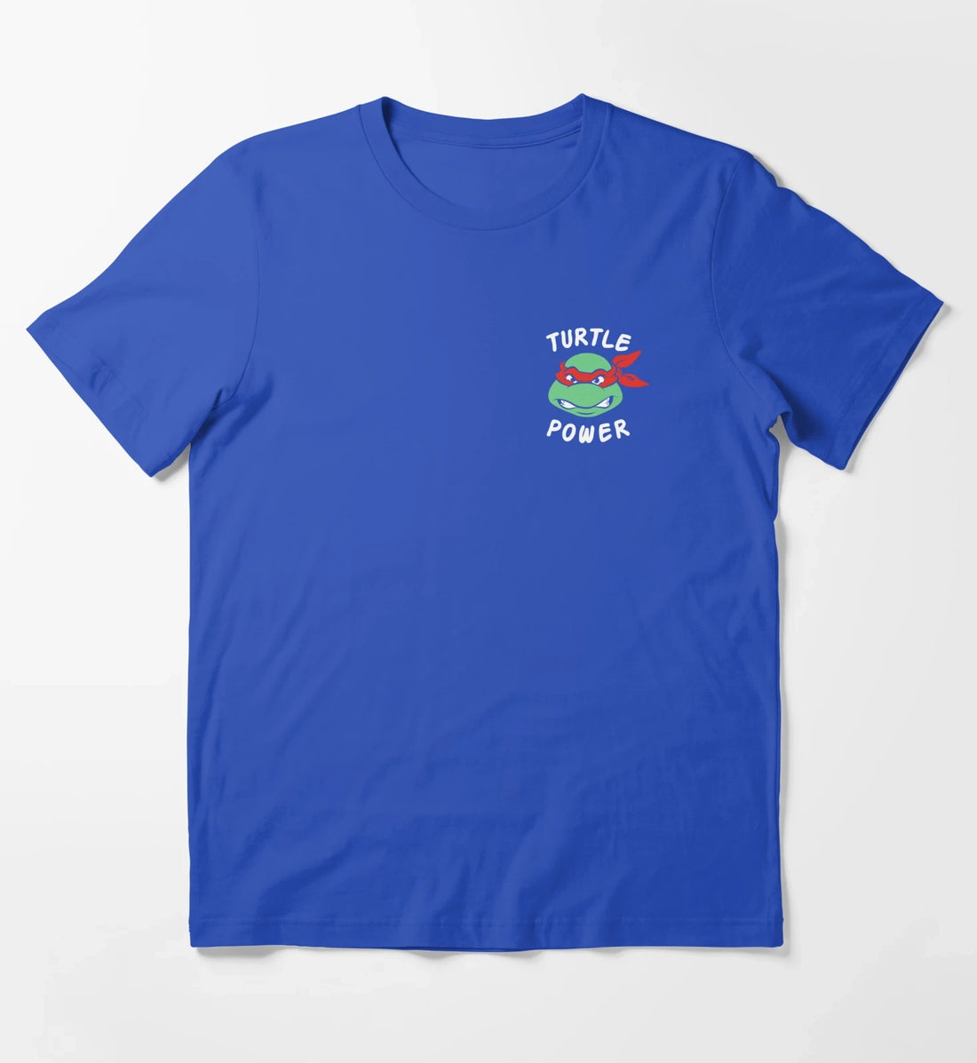 Teenage Mutant Ninja Turtles Raphael Turtle Power Pocket T-Shirt Blue