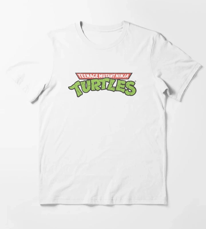 Teenage Mutant Ninja Turtles Retro Logo T-Shirt White