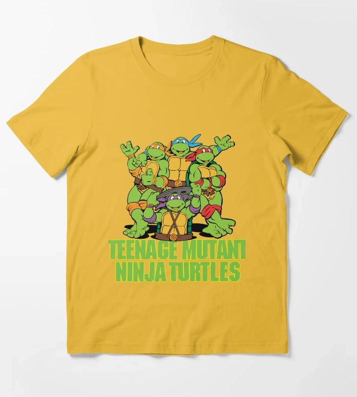 Teenage Mutant Ninja Turtles T-Shirt Yellow