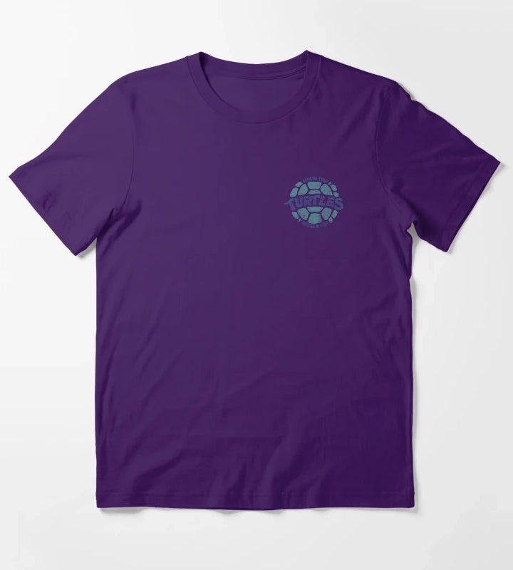 Teenage Mutant Ninja Turtles Vintage Pocket Print T-Shirt Purple