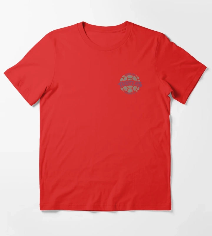 Teenage Mutant Ninja Turtles Vintage Pocket Print T-Shirt Red