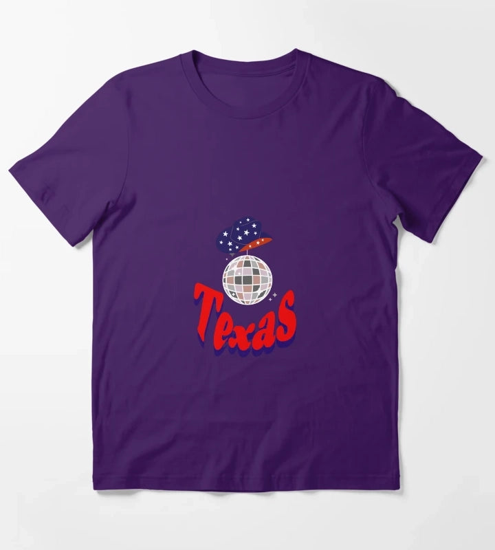 Texas Cowgirl T-Shirt Purple