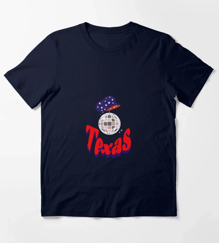 Texas Cowgirl T-Shirt Navy