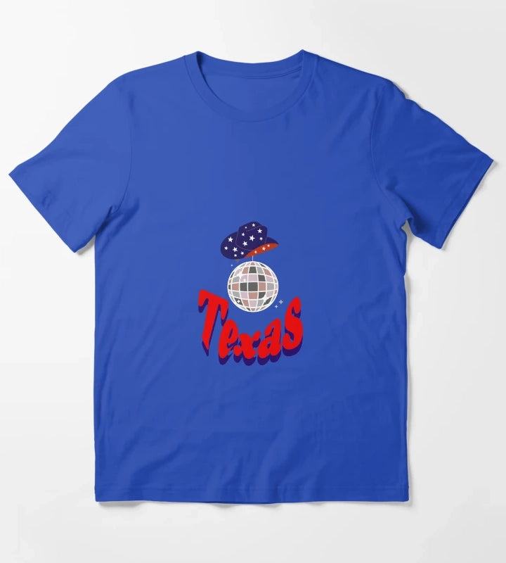 Texas Cowgirl T-Shirt Blue