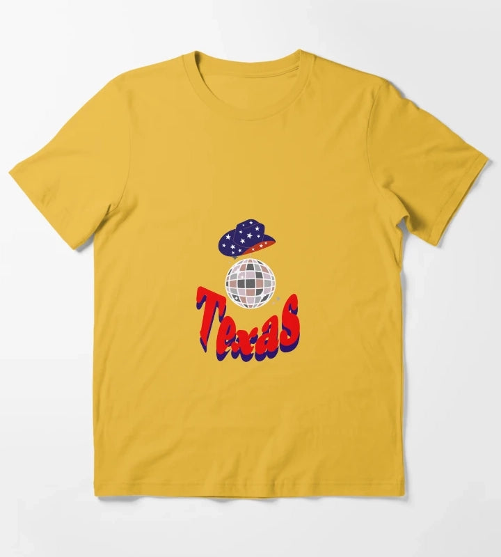 Texas Cowgirl T-Shirt Yellow