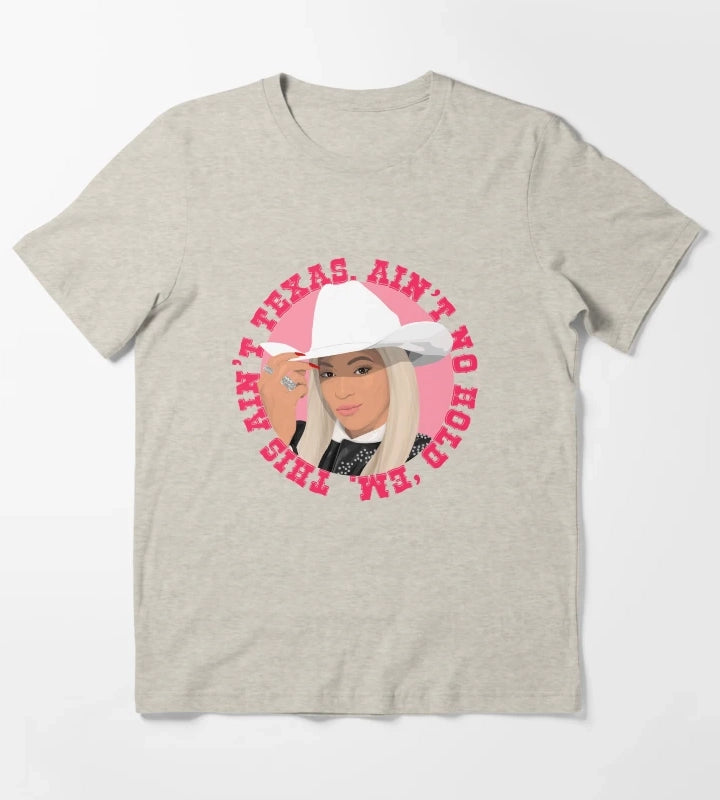 Texas Hold Em Beyonce T-Shirt Cream