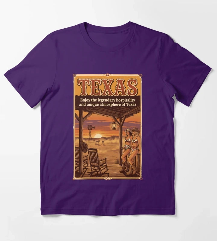 Texas T-Shirt Purple
