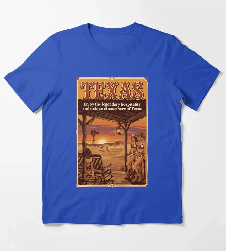 Texas T-Shirt Blue