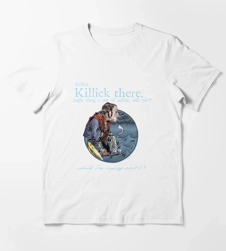 That Mumping Villain Lt Blue Text for Dark Tees T-Shirt White