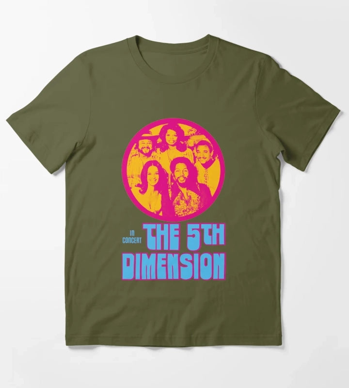 The 5th Dimension T-Shirt Olive Green