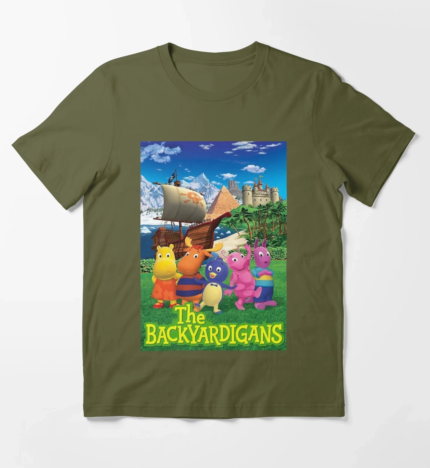 The Backyardigans T-Shirt Olive Green