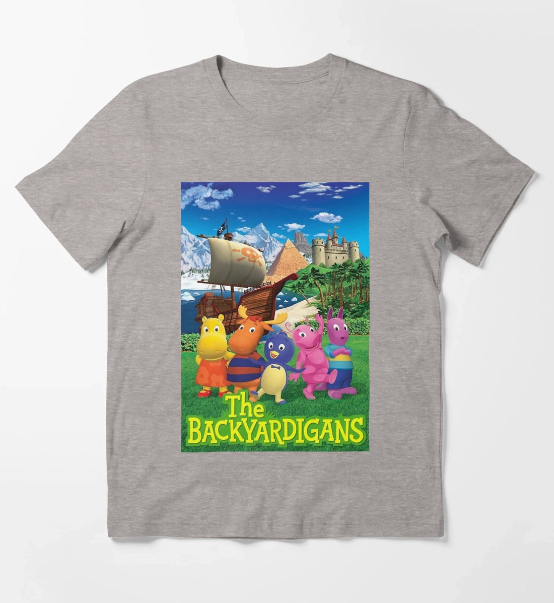 The Backyardigans T-Shirt Heather Grey