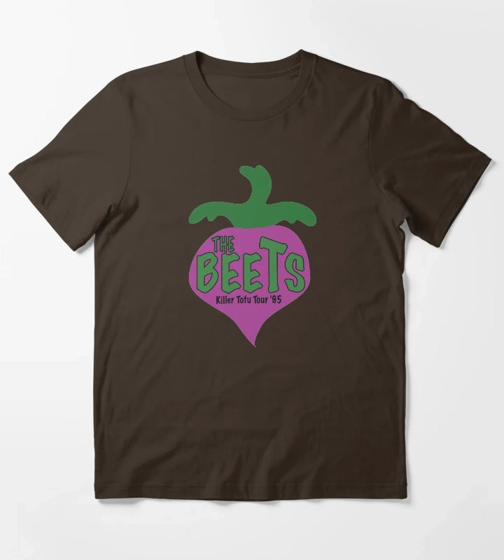 The Beets Killer Tofu Tour 95 T-Shirt Brown