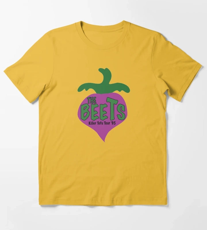 The Beets Killer Tofu Tour 95 T-Shirt Yellow