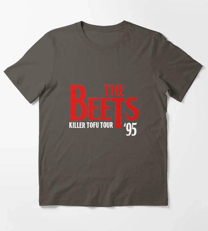 The Beets Killer Tofu Tour T-Shirt Dark Grey