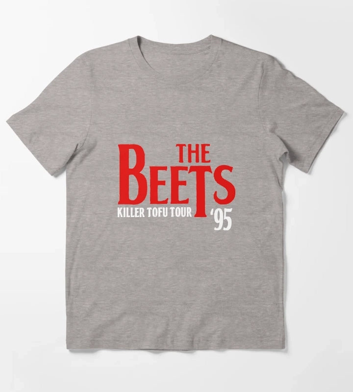 The Beets Killer Tofu Tour T-Shirt Heather Grey