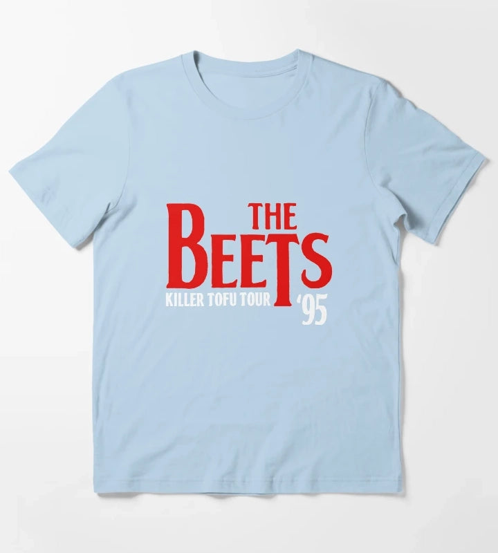 The Beets Killer Tofu Tour T-Shirt Sky Blue