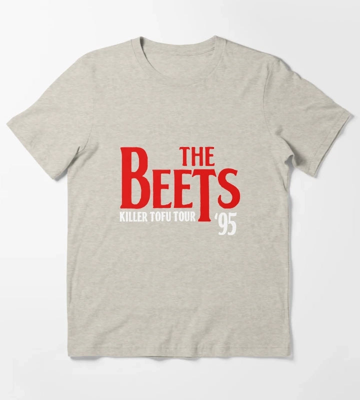 The Beets Killer Tofu Tour T-Shirt Cream
