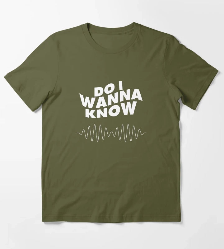 The Bigger Wave T-Shirt Olive Green