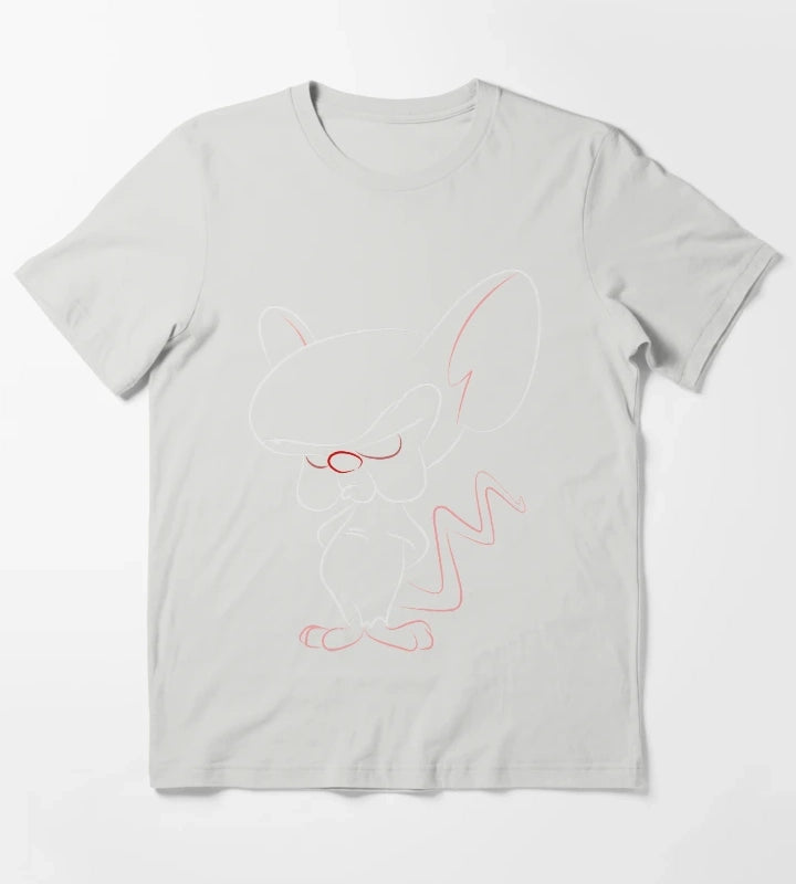 The Brain T-Shirt Light Grey