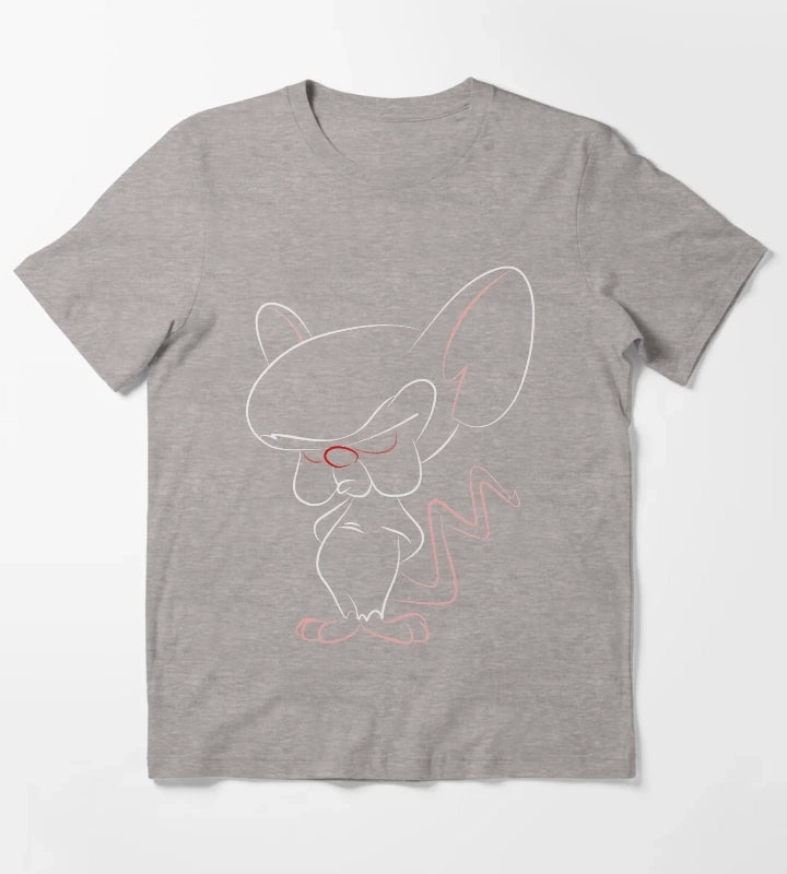The Brain T-Shirt Heather Grey