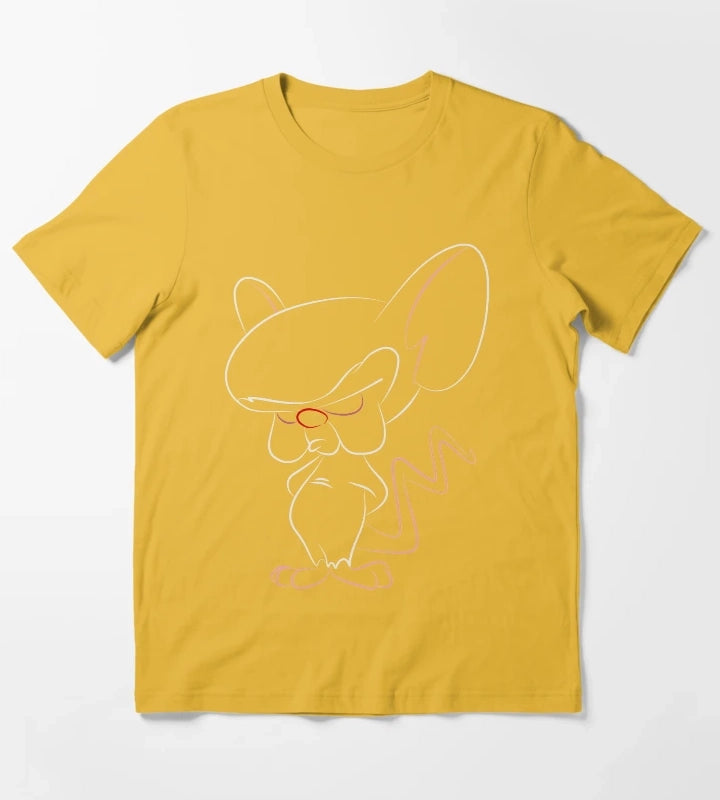 The Brain T-Shirt Yellow