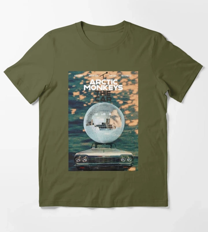The Car T-Shirt Olive Green