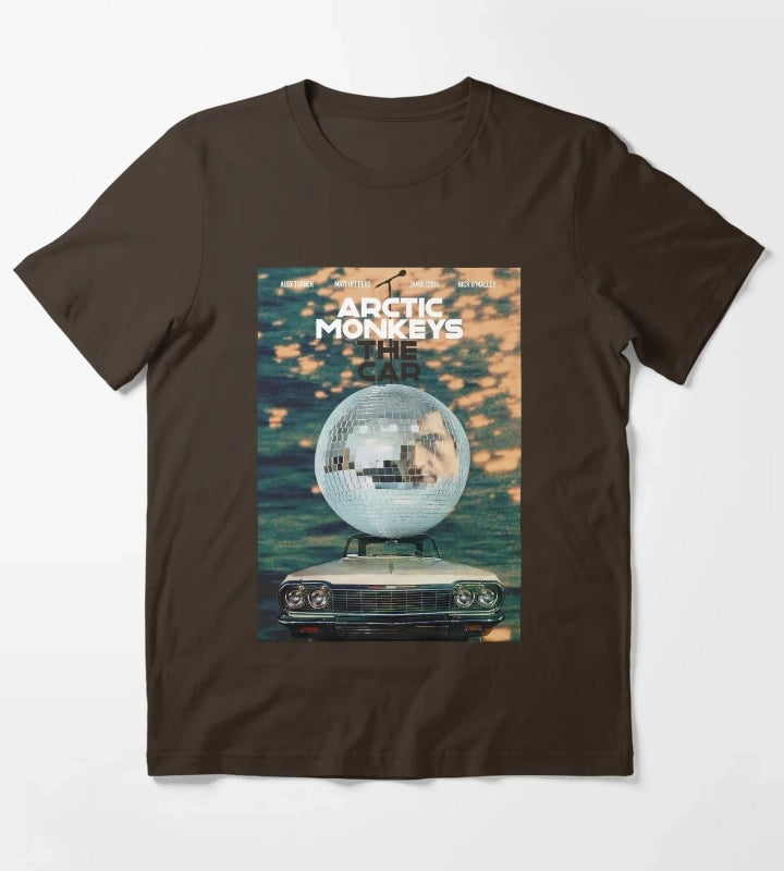 The Car T-Shirt Brown