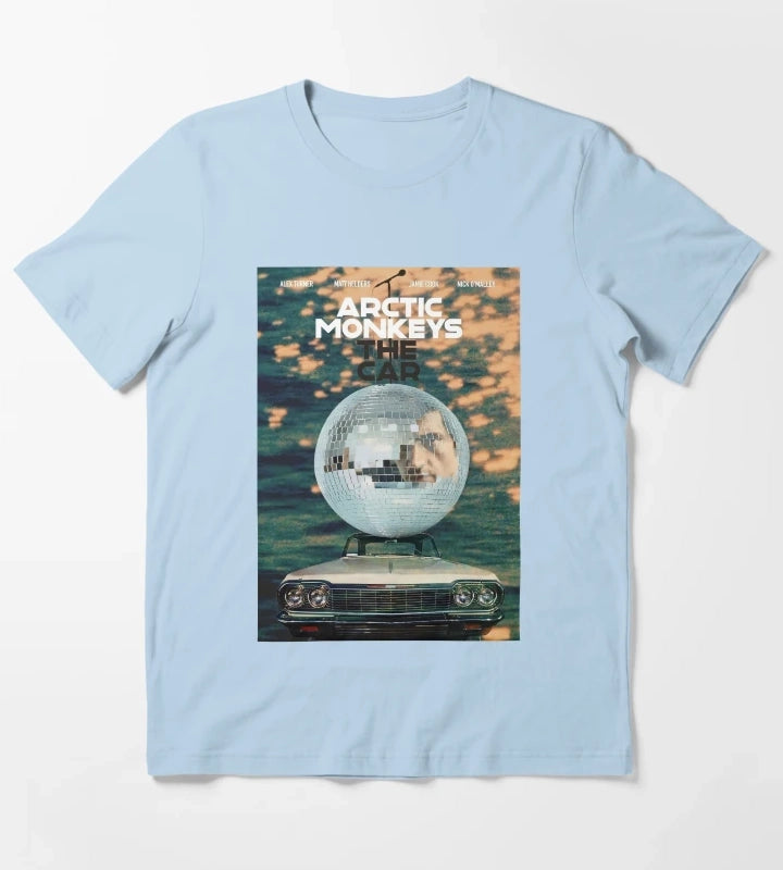 The Car T-Shirt Sky Blue