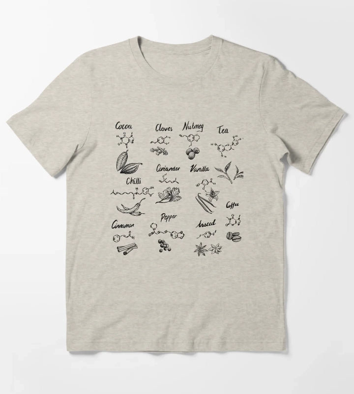 The Chemistry of Food T-Shirt Cream