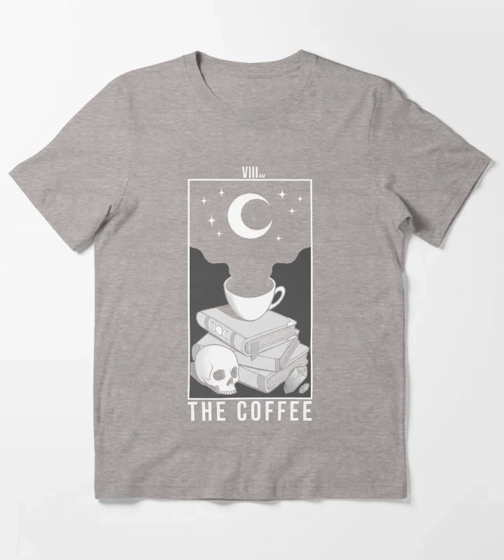 The Coffee T-Shirt Heather Grey