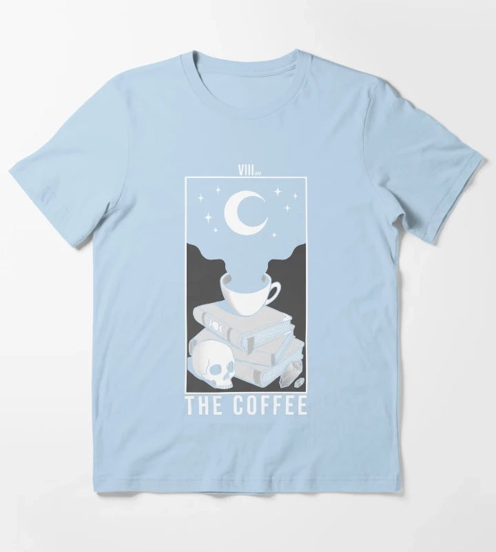 The Coffee T-Shirt Sky Blue