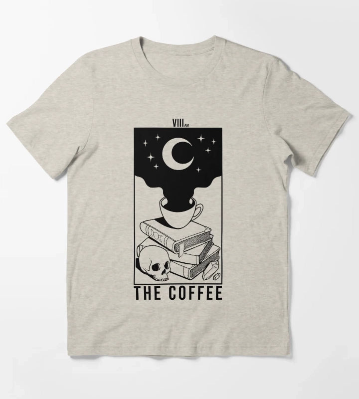 The Coffee white T-Shirt Cream